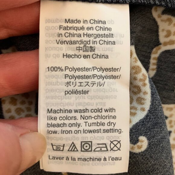 J.Crew Factory Leopard Wrap Dress - Picture 5 of 6